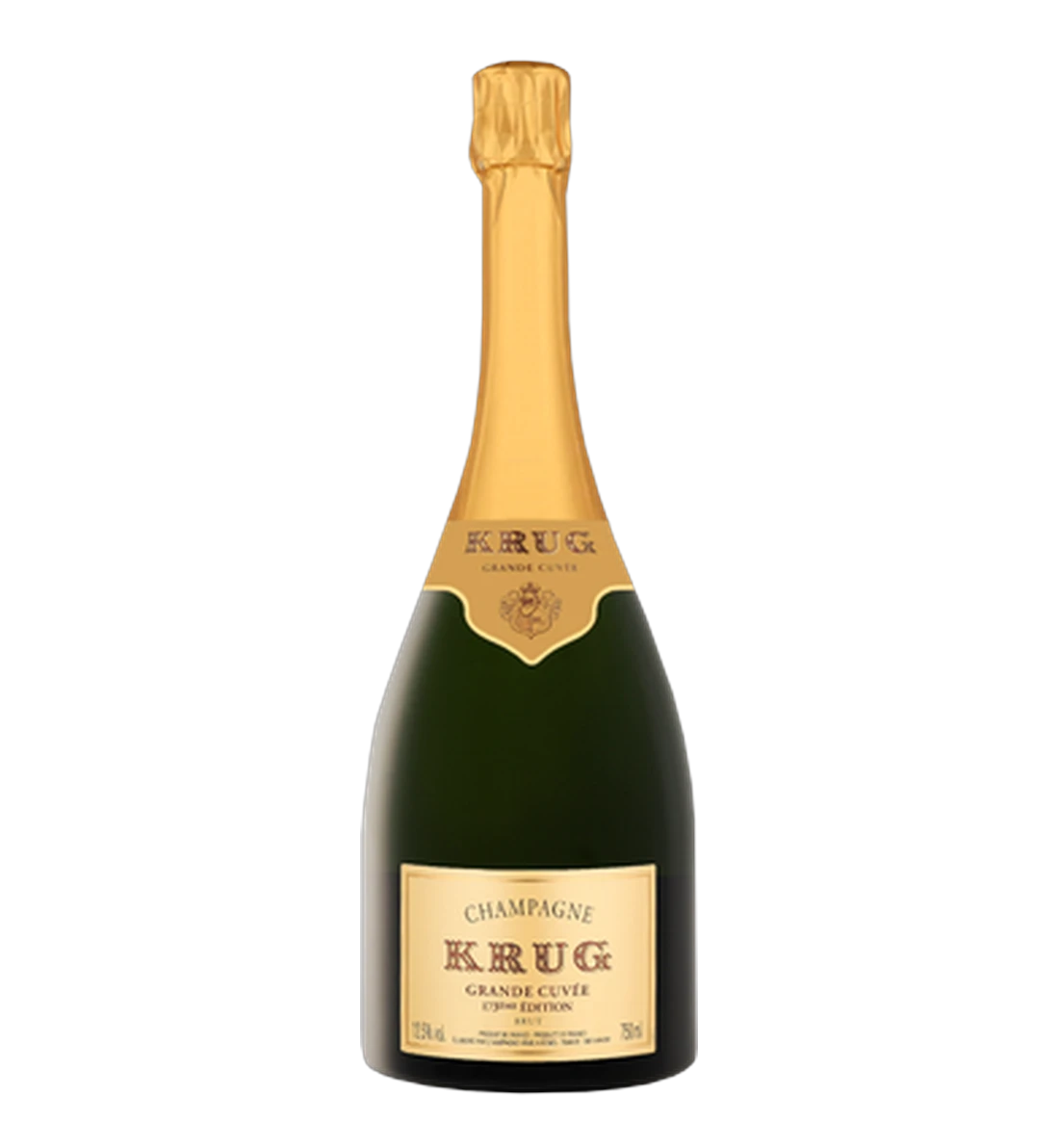 Flaske af Champagne Krug Grande Cuvée 173ème Édition