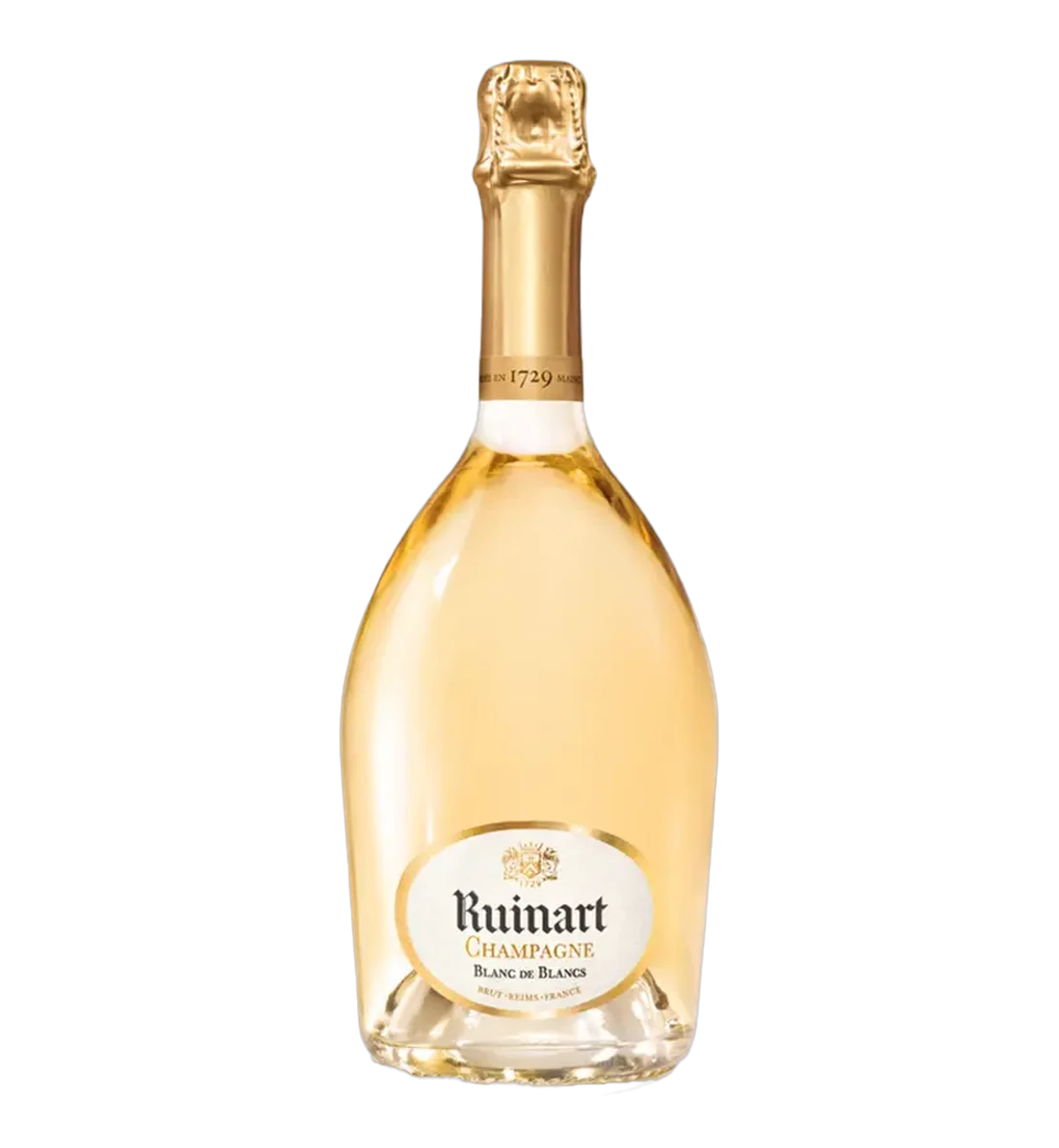 Flaske af Champagne Ruinart Blanc de Blancs