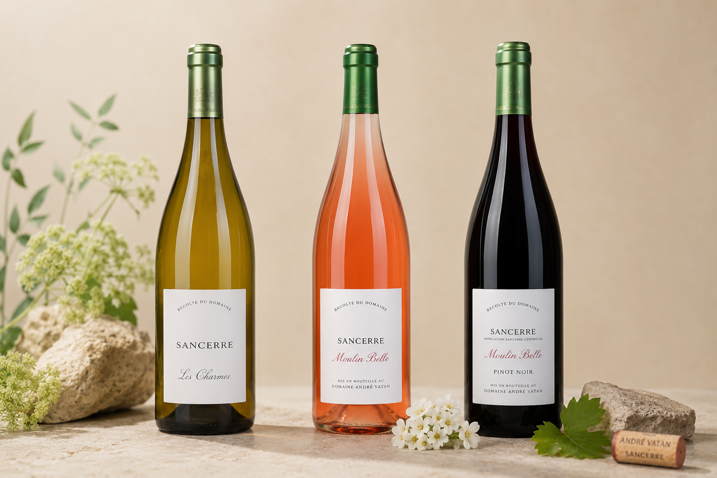 Smag Sancerre i både hvid, rosé og rød udgave