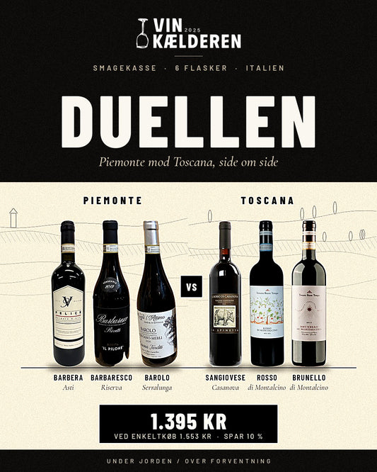Duellen · Piemonte mod Toscana (6 fl.)
